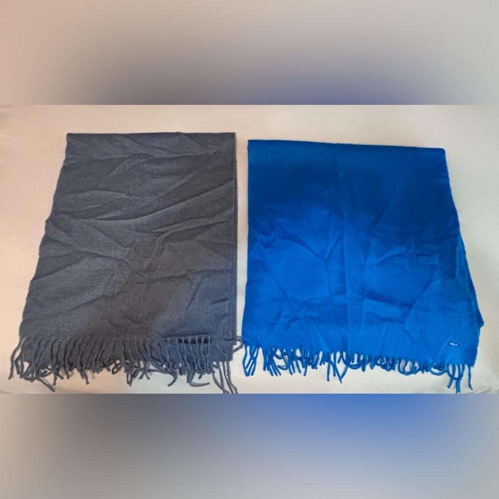 Two men scarves.